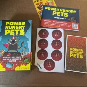Power Hungry Pets Strategy Game New